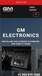 Mobile Screenshot of gmelectronics.com